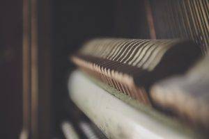 Inside Components of a Piano